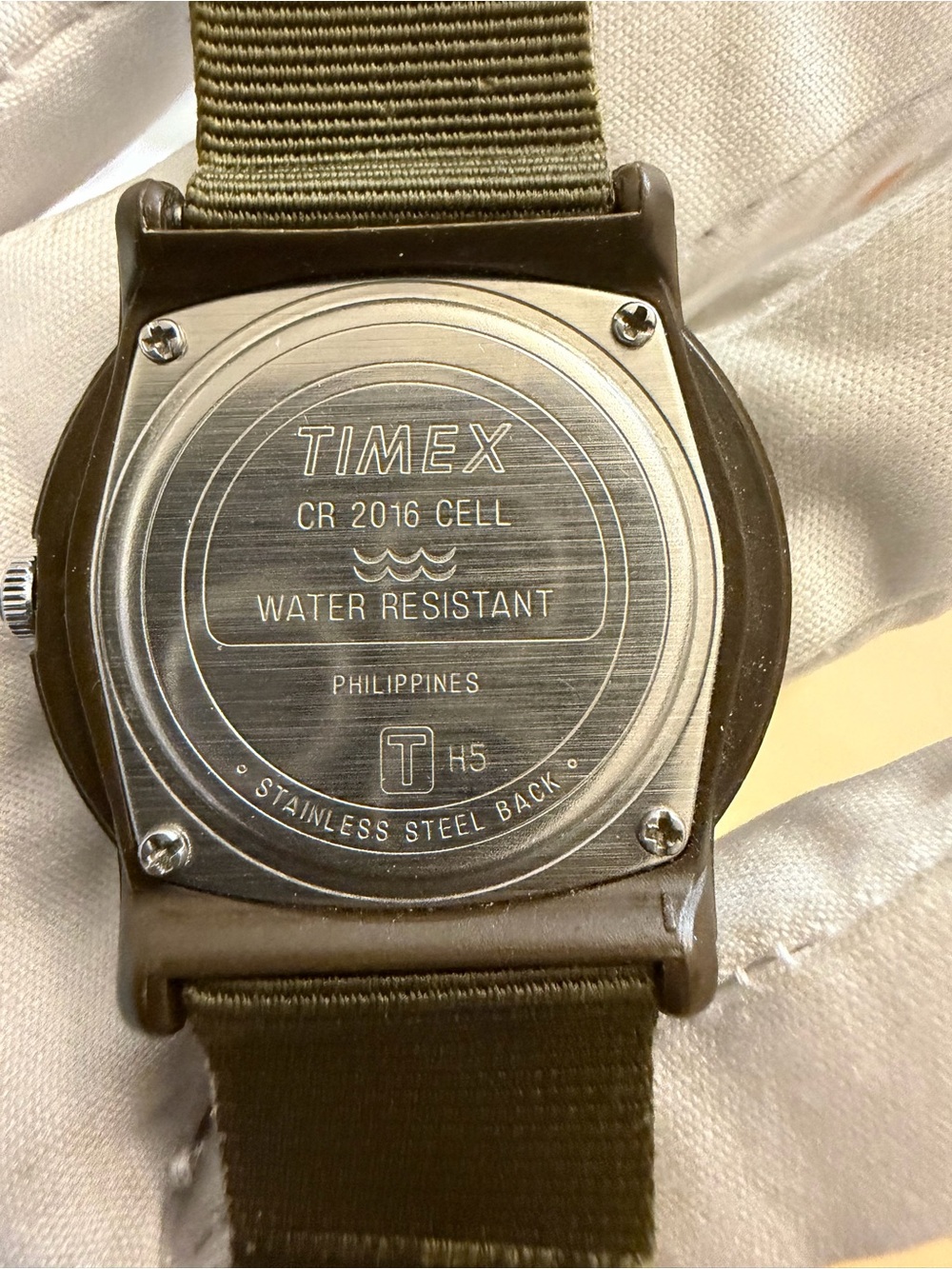 Timex Men's Olive Green Field Watch with Black Dial - Picture 7 of 9